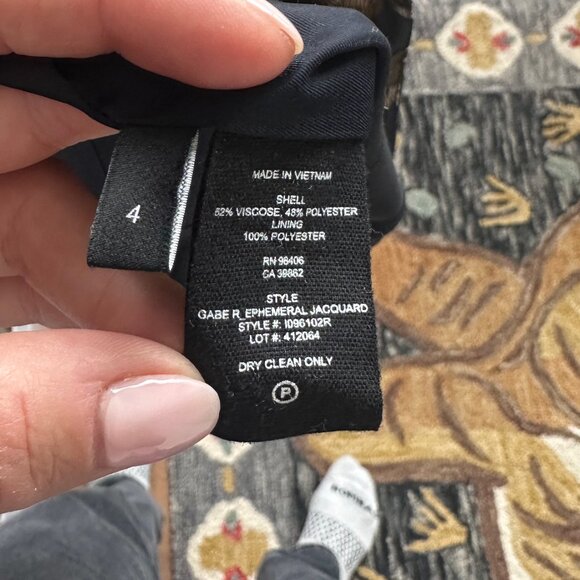 Theory Jacquard Floral Blazer - Picture 3 of 4